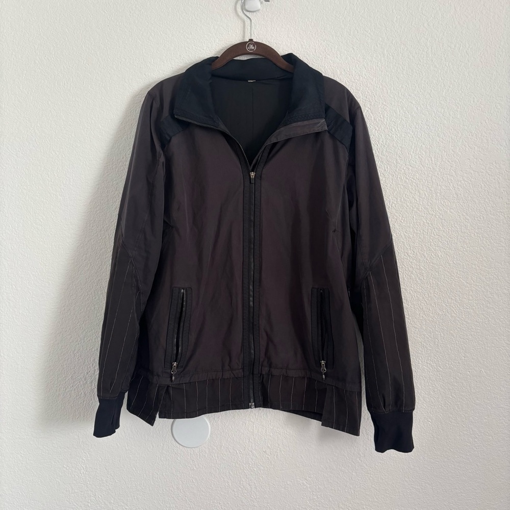 Lululemon Women's Size 10 Black Bandit Full Zip Jacket